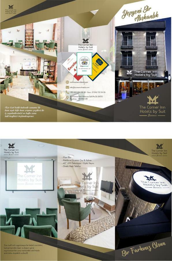 The Corner Inn Hotels By Suit Eskişehir Esterno foto
